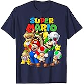 Super Mario Classic Group Shot T-Shirt