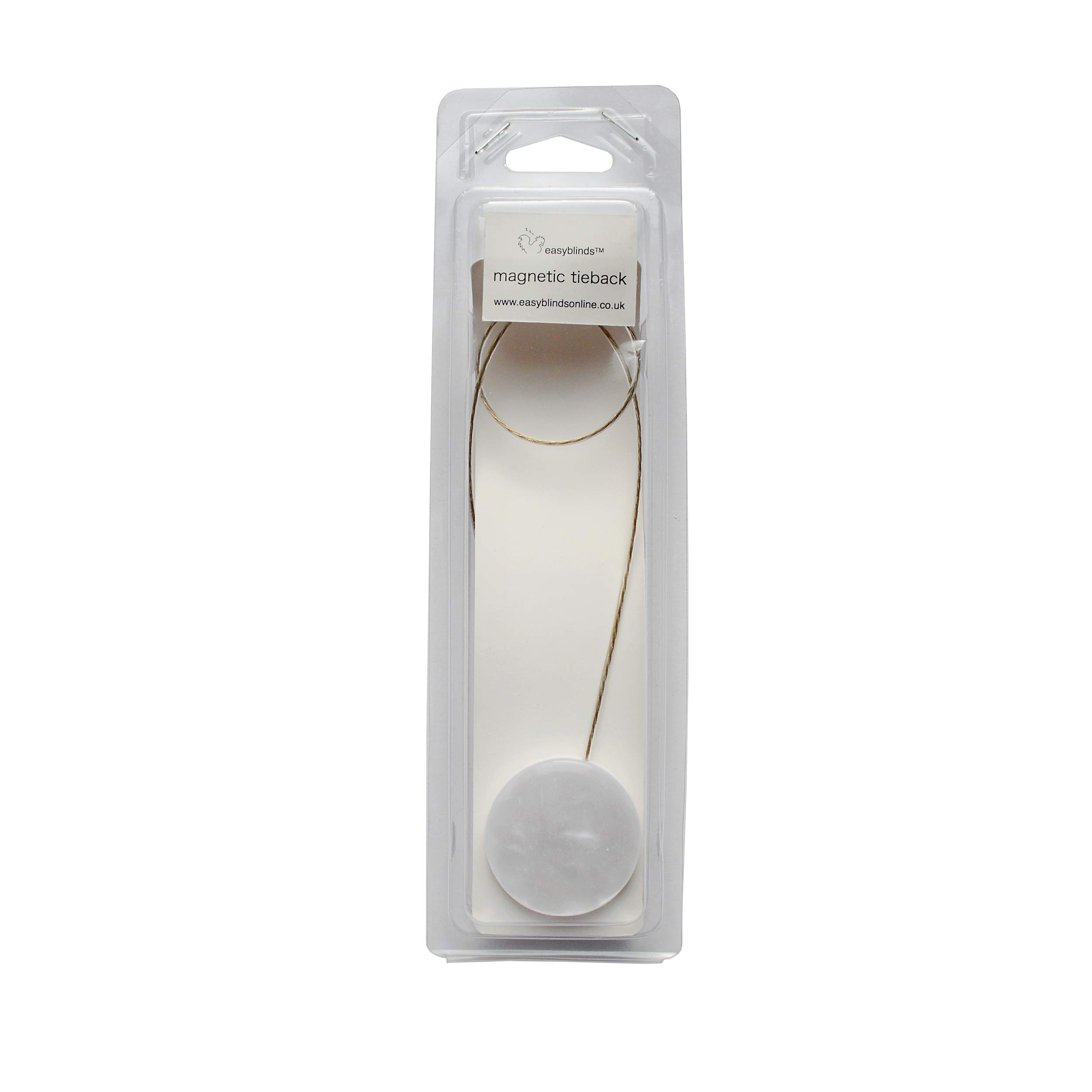 Easyblinds Magnetic Curtain Tieback (Cream)