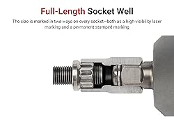 TEKTON 1/2 Inch Drive x 14 mm Deep 6-Point Impact