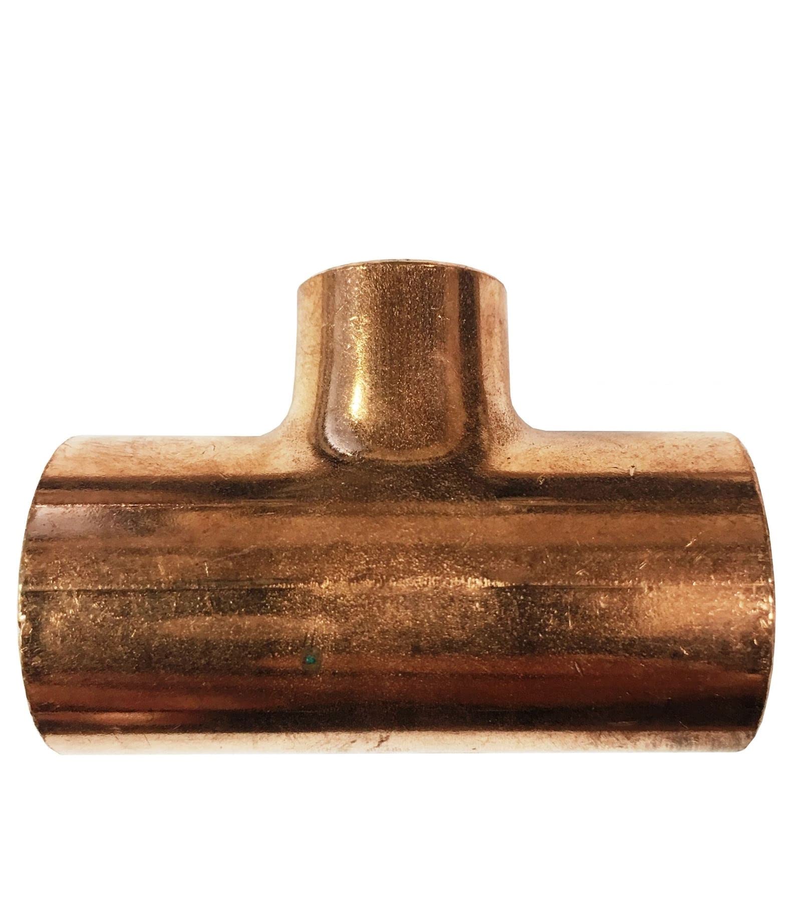 15mm x 15mm x 8mm Reducing Tee - End Feed - Bag of 5