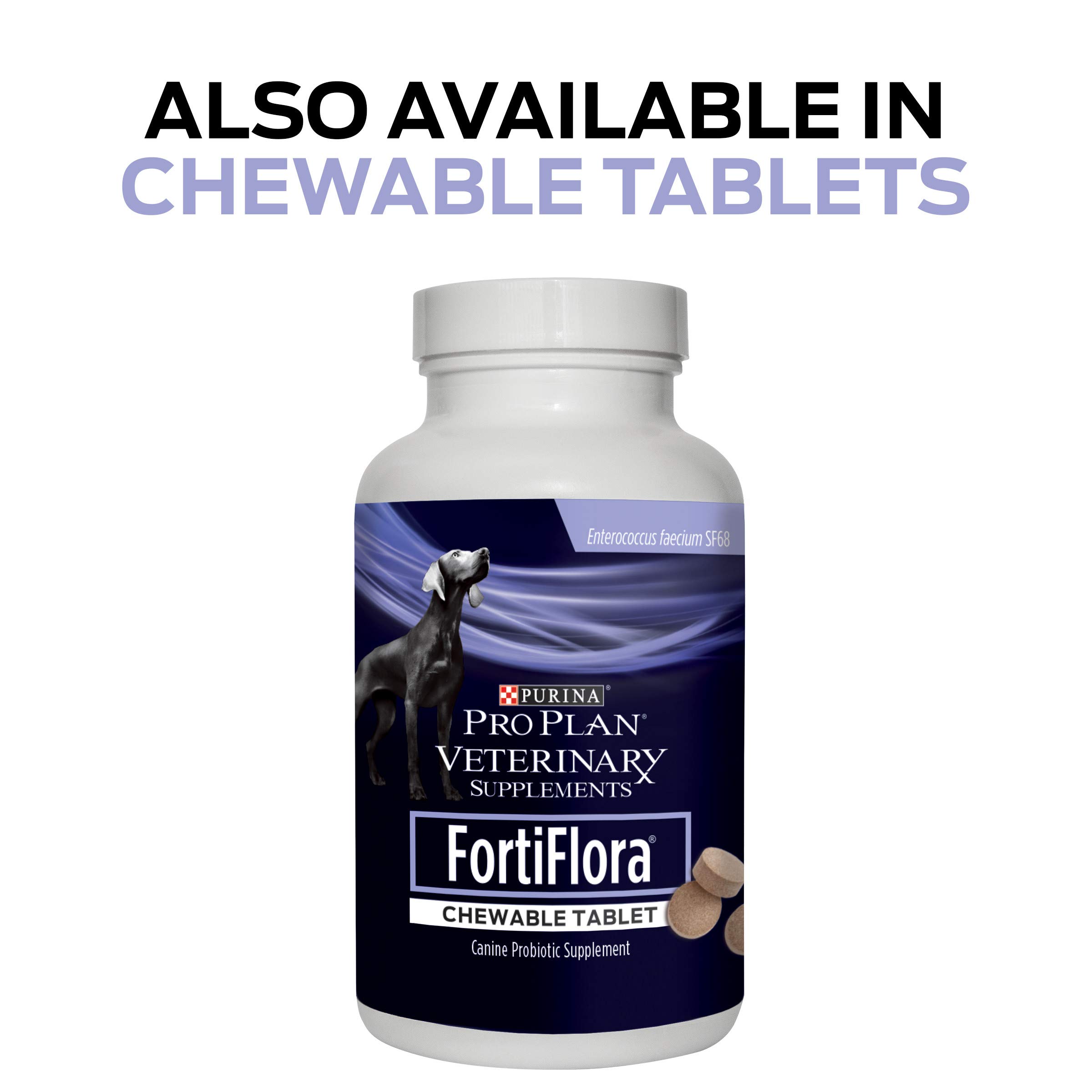 Purina FortiFlora Probiotics for Dogs, Pro Plan Veterinary Supplements