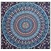 Blue Camle Mandala Tapestry , Indian Hippie Wall Hanging , Bohemian Twin Wall Hanging, Bedspread Beach Coverlet Throw Decor Art
