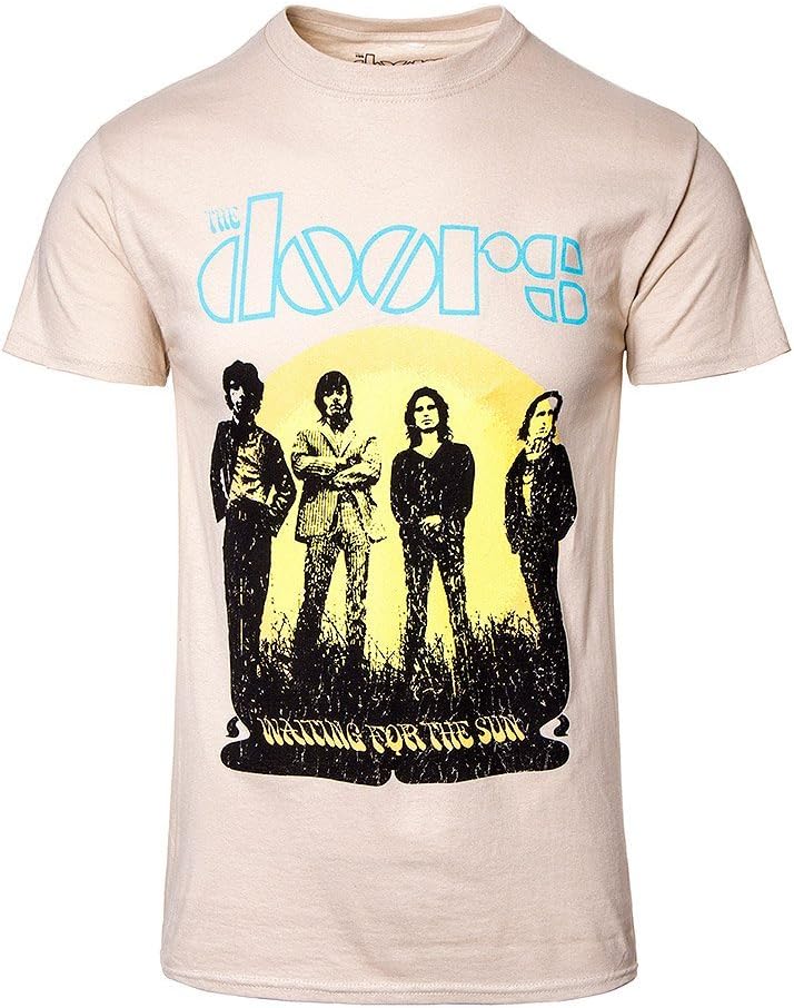 The Doors 1968 Tour T-shirt Sand Official Licensed Music