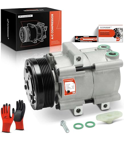 シナリー　R2 C3 S8 PF あこ様 Amazon.com: A-Premium AC Compressor with 8-Groove Pulley