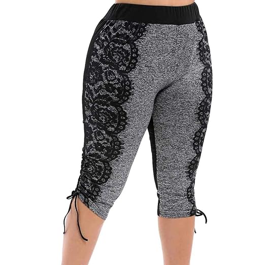 Amazon.com: Psunrise Pantalones Womens Casual High Waist ...