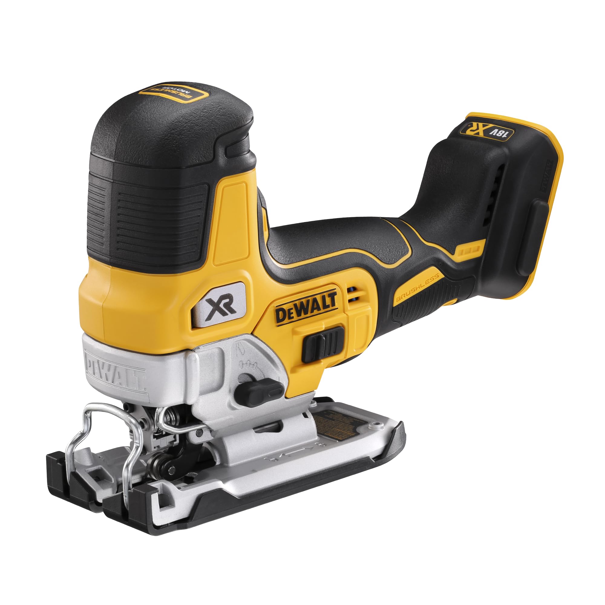 DEWALT 18V XR Brushless Body Grip Jigsaw, Tool Only, DCS335N-XJ