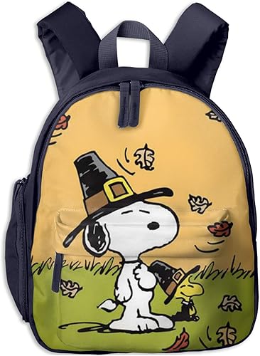Amazon 子供リュック キッズデイパック スヌーピーは秋が大好き アウトドア 多機能 軽量 大容量 バックパック リュックサック 通学 通園 旅行 遠足 幼稚園 お祝い プレゼント 誕生日 小学生 子供 キッズ かわいい おしゃれ Quely シューズ バッグ