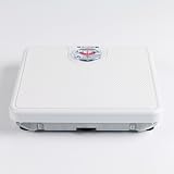 Salter Mechanical Bathroom Scale – Analogue 133kg Capacity, Magnified Dial view 6