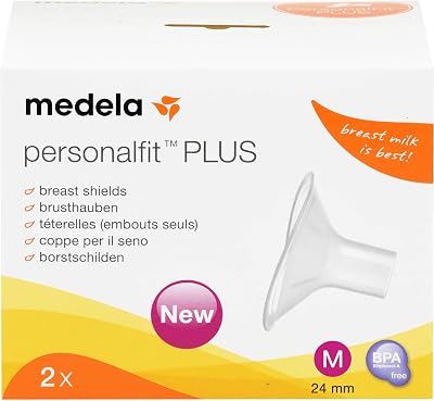 Medela PersonalFit Flex Breast Shields M for All Medela Pumps 2 Pack