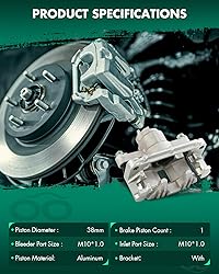 SCITOO 18B4724 Rear Left Disc Brake Caliper