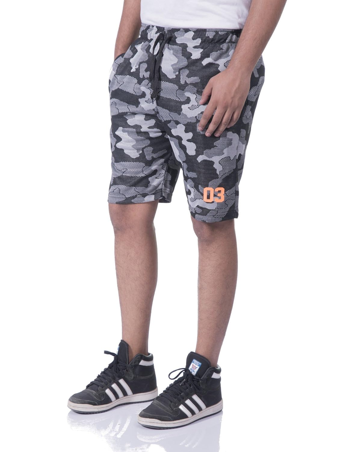 trinity jeans company tjc mens's camo/army shorts