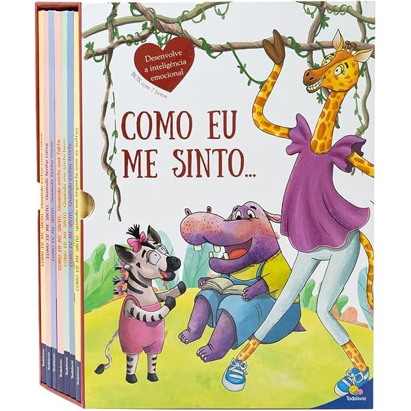 Box com 7 Livros Como Eu Me Sinto | Amazon.com.br