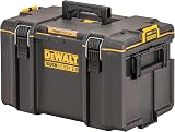 DEWALT Heavy-Duty Toolbox IP65 Sealed 50kg Auto-Latching Removable Tray Tracker