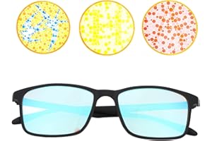 Diydeg Color Blind Glasses, Fashionable Red-Green Color Blind Glasses Color Blind Corrective Glasses Enhanced-Premium High Contrast Colorblind Glasses for Men Women Indoor and Outdoor Use