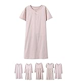 Abalacoco Girls Kids Organic Cotton Nightgown