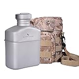 Boundless Voyage 1100ml Titanium Military Canteen