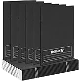 Henoyso 12 Pcs Primary Composition Notebook K-2 9 3/4 x 7 1/2 Inch Primary Journal, Notebook for Kids Supplies, Bulk Blank Writing Book for Kid to Write Draw Journal 60 Page (Black)