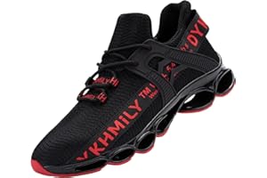 DYKHMILY Women's Safety Toe Sneakers Wide Lightweight Cushion Work Sneakers Slip Resistant Breathable Indestructible Tennis Shoe, D823