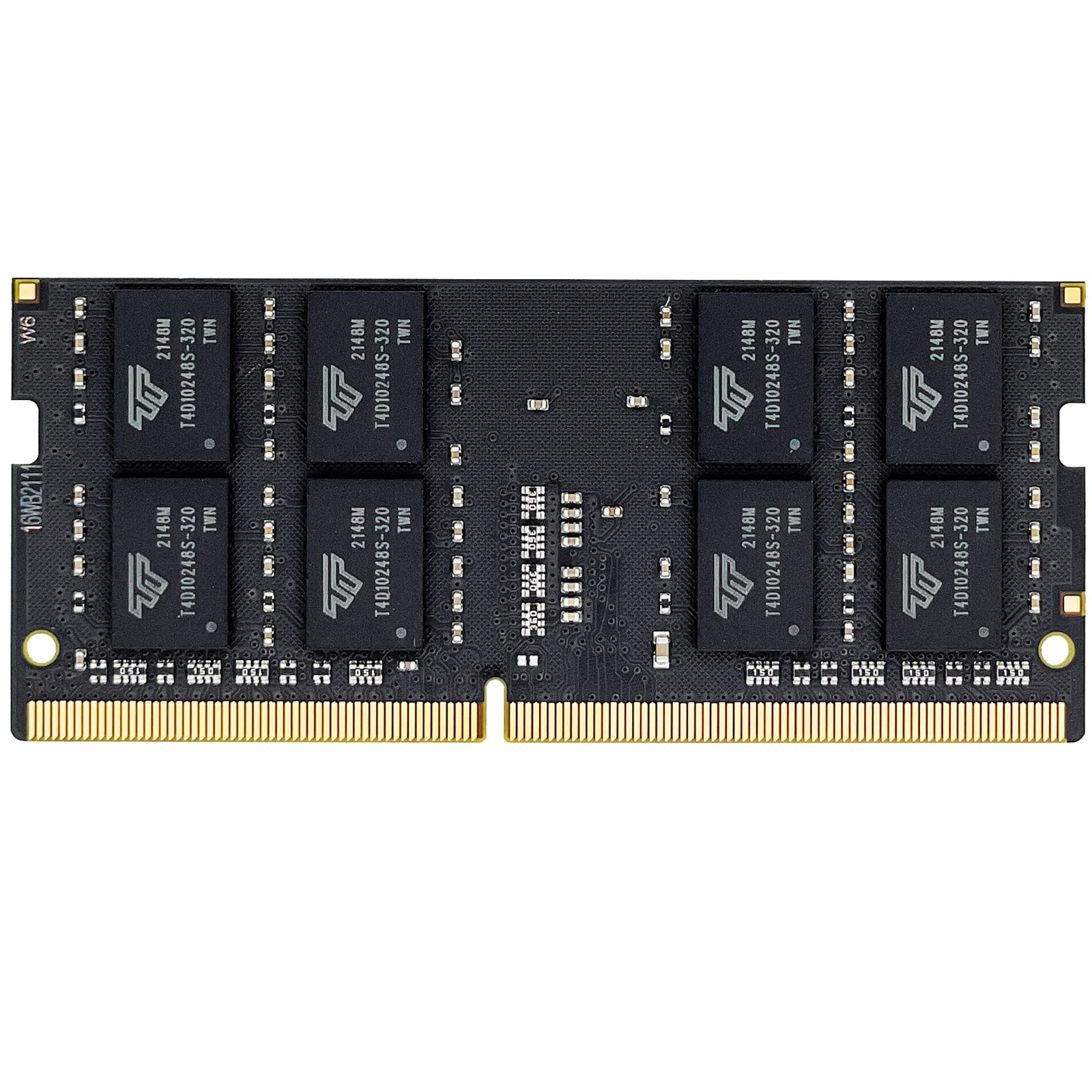 Timetec 16GB DDR4 2666MHz (DDR4-2666) PC4-21300 (PC4-2666V) Non-ECC Unbuffered 1.2V CL19 2Rx8 Dual Rank 260 Pin SODIMM Laptop Notebook PC Computer Memory RAM Module Upgrade (16GB)