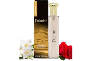 PB ParfumsBelcam J’Admire Eau de Parfum Spray for Women - Romantic Floral Perfume with Notes of Rose & Jasmine, Long-Lasting,