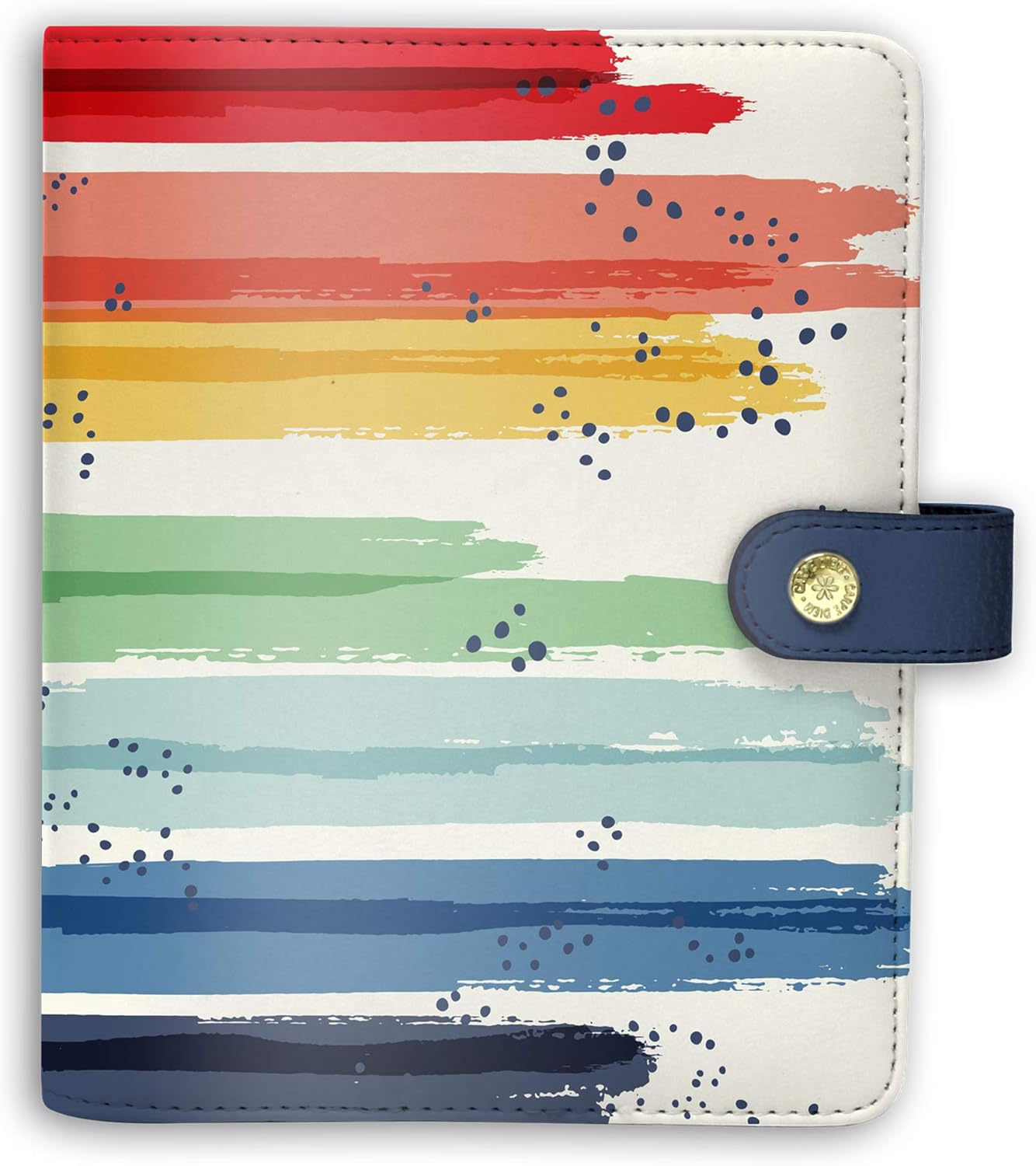 Pukka Pad, Carpe Diem Personal Planner with Weekly, Monthly Undated Inserts, 20 x 19 x 4 cm, Colour Wash, Color Wash, 8x7.5x1.4 inches