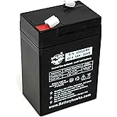 UB645 ELB-0604 Battery ELB0604 6V4.5AH 6V 4.5AH SLA Sealed Lead Acid Battery for Exit Sign Emergency Light SLA0905 AH 4.0 AMP HOUR 120255