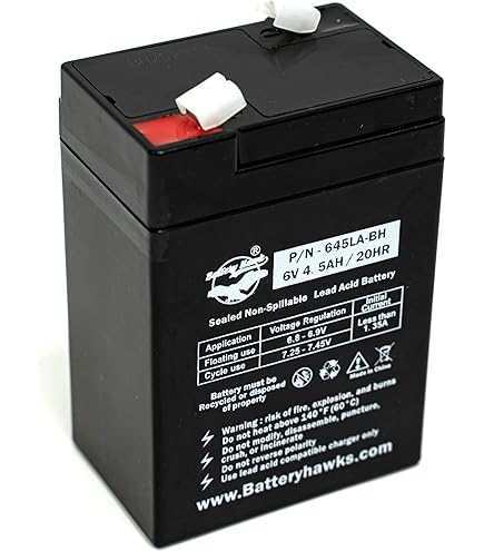 JOHNLITE CY-0112 6V 4AH SPOTLIGHT REPLACEMENT BATTE Produktbild-Vorschau 3