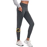 SEVEGO Women's 28"/31"/34"/36" Fleece Lined Yoga Leggings Thermal Winter High Waisted Workouts Pants with Pockets