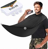 Leaflai Beard Bib Apron - Adjustable Hair Catcher for Men, Gifts for Him view 1