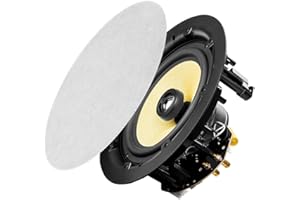 OSD Audio ACE850MK Kevlar Home Theatre 8-Inch Trimless In-Ceiling Speaker, Pair (White)