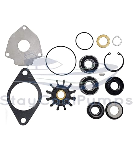 Kit Turbine Pour Pompe à Eau Moteur Onan - Remplace 132-0415, 132-0407, 541-1542 - Compatible 132-0395, 132-0430