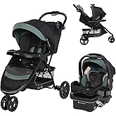 Baby Trend EZ Ride SE Travel System with Secure-Lift Infant Car Seat, Dash Sage