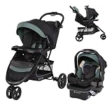 Baby Trend EZ Ride SE Travel System with Secure-Lift Infant Car Seat, Dash Sage