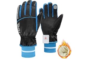 BC KONGOUARD KONGOUARD Waterproof Winter Work Gloves for Women, 3M Thinsulate Thermal Gloves Warm Gloves for Skiing Hiking Gardening Outdoor Work