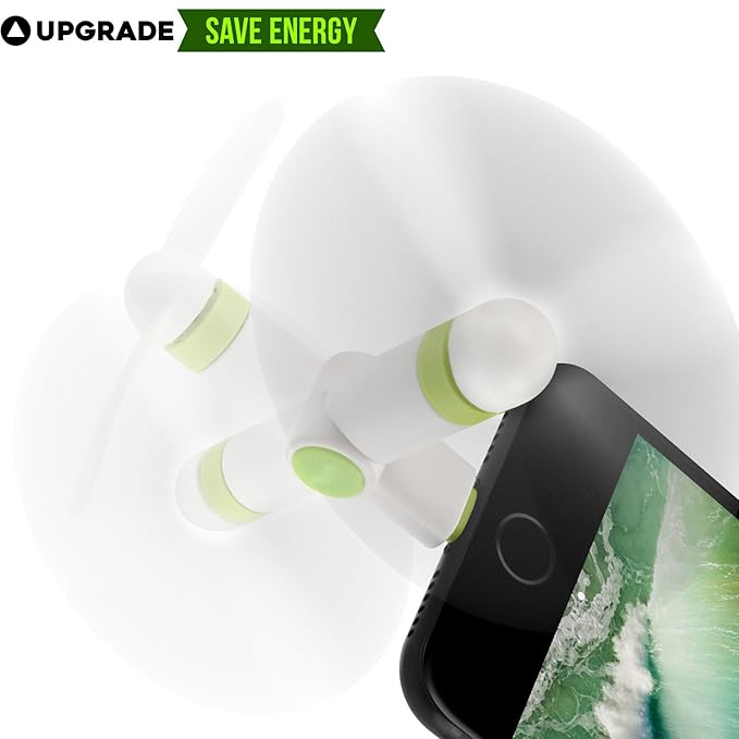 XIIVIO Portable Mini Fan Compatible with iPhone 7 Plus [180 Rotating