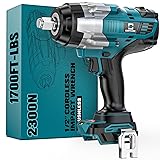 Cordless Impact Wrench 1/2 inch Compatible with