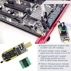 DAOKAI CH341A 24 25 Series EEPROM Flash BIOS USB
