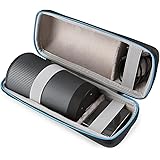 BOVKE Protective Case for Bose SoundLink Revolve Bluetooth Speaker Hard EVA Shockproof Case Carrying Travel Storage Pouch Cover Bag, Black