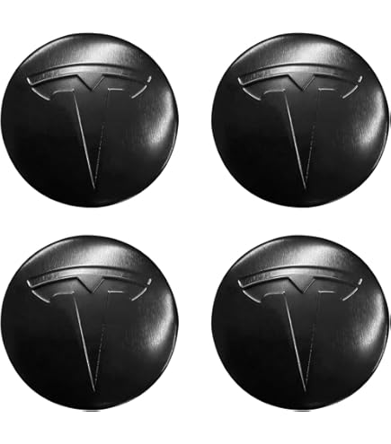 Tesla Wheel Center Cap Tesla Model SEMOLTO Wheel Center Caps For