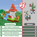 Goody King Magnetic Blocks 100PCS Magnetic Building Tiles 2cm Cubes STEM Toys view 4