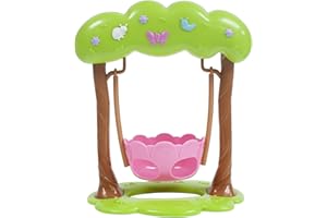 JC Toys Adorable Lil' Cutesies Swing Fits Most Dolls Up to 10" , Green,24 months to 99 months