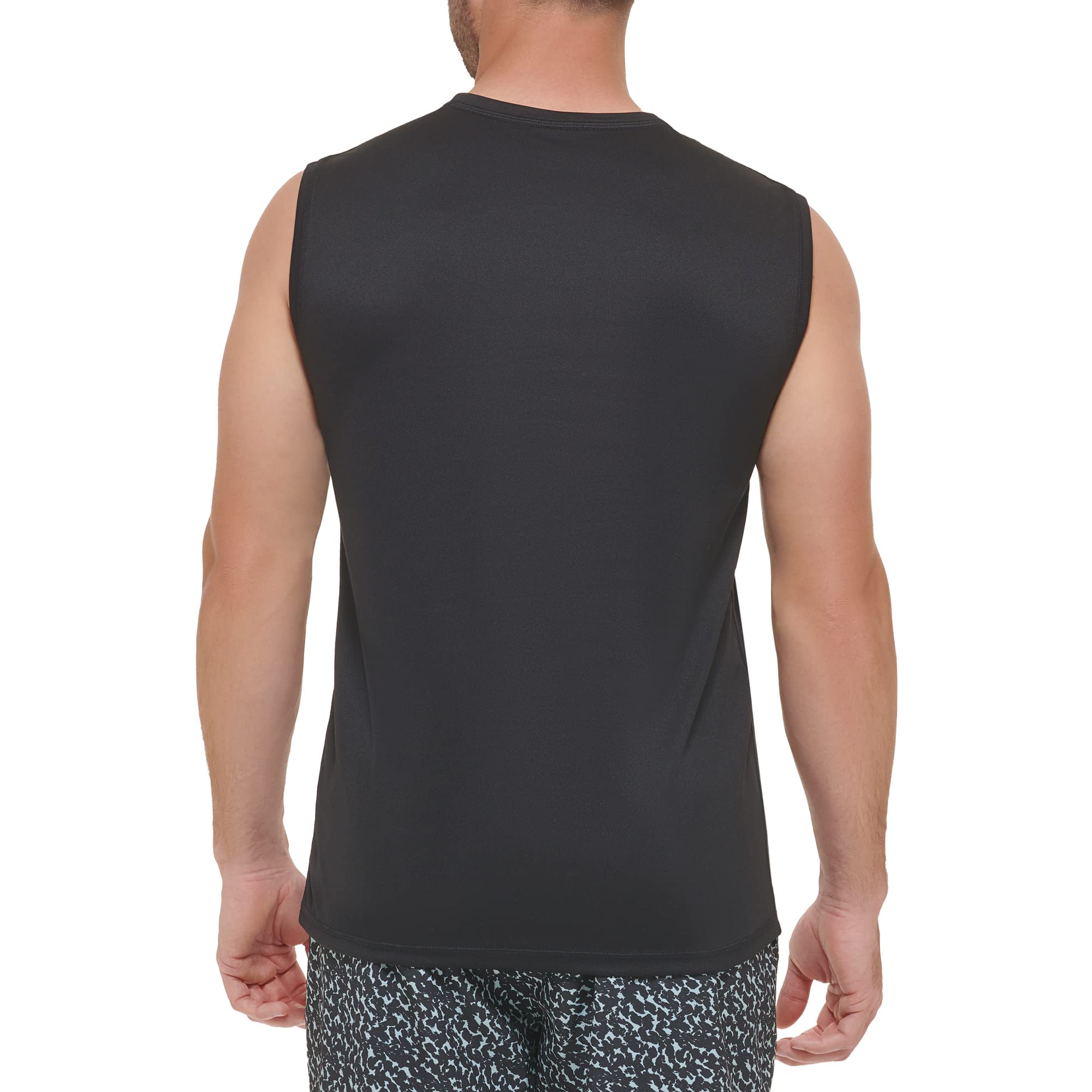 Calvin Klein Men's Standard UPF 40+ Sleeveless Quick Dry Swim Shirt
