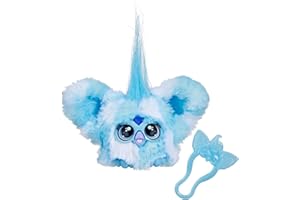 Furby Furblets SNO-Way Holiday Edition Mini Friend, 45+ Sounds & Music, Speaks Only Furbish, Electronic Plush Toys for 6 Year