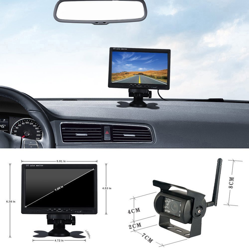 Wireless Backup Camera,7\