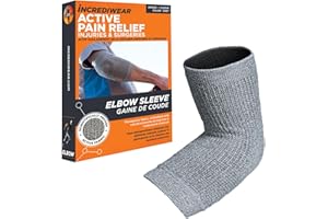 Incrediwear Elbow Sleeve – Elbow Brace for Elbow Support, Joint Pain Relief, Inflammation Relief, and Circulation, Tendonitis, Golf and Tennis Elbow Brace for Women and Men