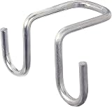 Alberts 802615 Ladder Hook Set 30mm Inner Width Sendzimir Galvanised 60/82mm view 1