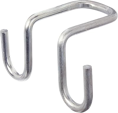 Alberts 802615 Ladder Hook Set 30mm Inner Width Sendzimir Galvanised 60/82mm