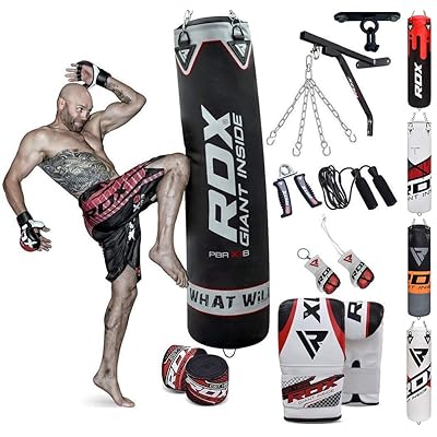 RDX 14pc Punch Bag Set for Boxing, MMA, Kickboxing Kuwait