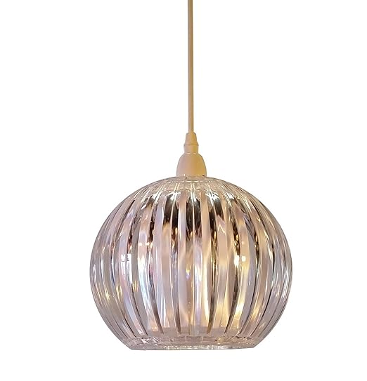 Kliving Lancia Clear Acrylic Non Electric Pendant Ceiling Light