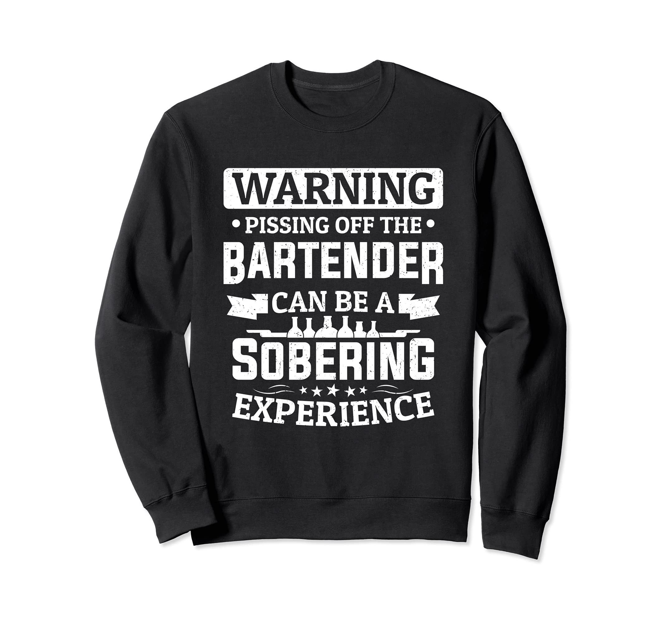 Bartending Bartender Sobering Experience Barman Barkeeper Sweatshirt